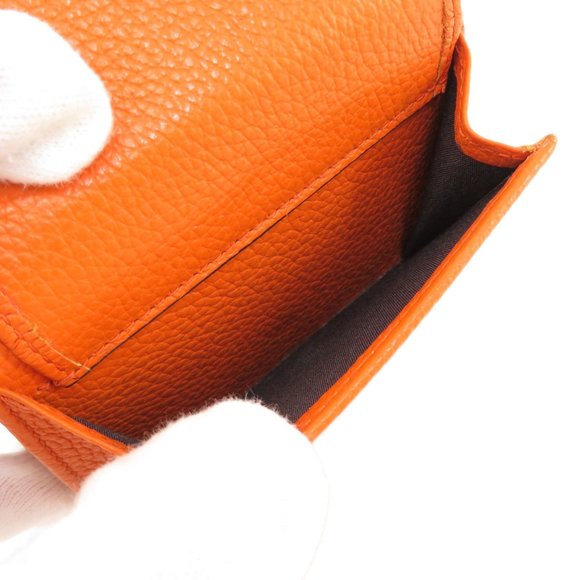 Jimmy Choo Star Motif Bifold Wallet Leather Women's - Picture 6 of 10